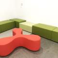 German European School Singapore | Product Seen: [Customised Pouf Rectangle & Fan Bench]